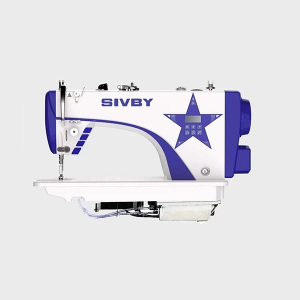 Máquina de coser denim de ojal de overlock industrial